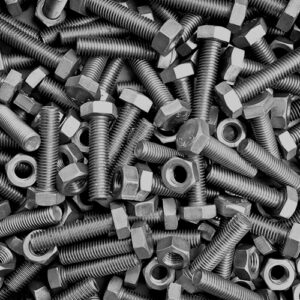 Tornillo A-325 Estructural NC Negro 1"
