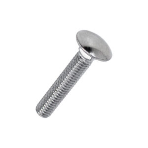 Tornillo Cabeza Coche NC Cromado para Defensa 1/2"